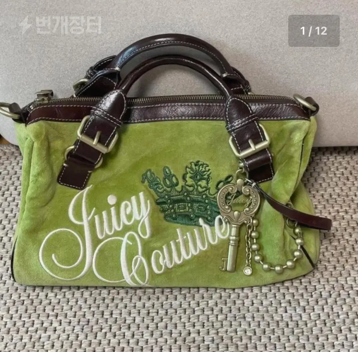 쥬시꾸뛰르 가방 백 juicy couture 핸드백 빈티지백 y2k 갸루